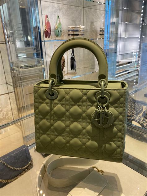 olive green dior bag|christian dior green bag.